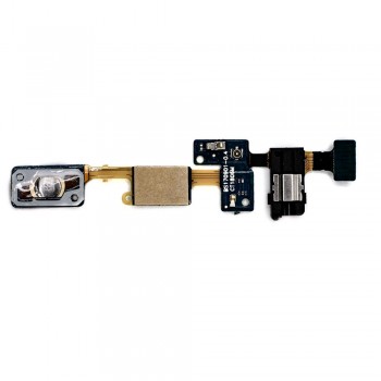 Шлейф для Samsung G570F Galaxy J5 Prime з кнопкою меню та аудіо конектором