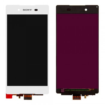 Дисплей для Sony E6533 Xperia Z3+ DS с тачскрином (White)