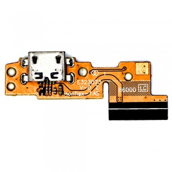 Шлейф для Lenovo B6000 з роз’ємом зарядки