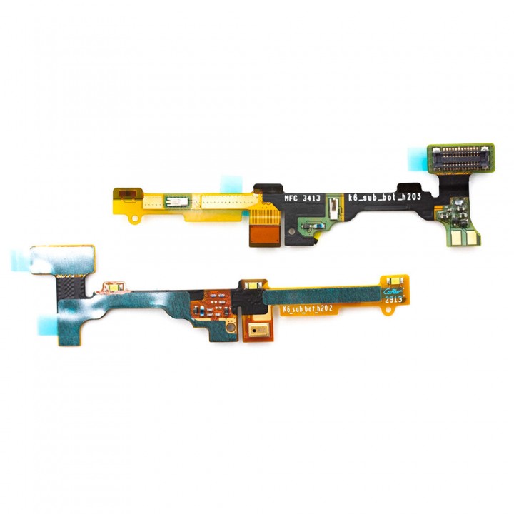 Шлейф для Lenovo K910 Vibe Z з мікрофоном