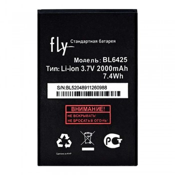 Акумулятор Fly BL6425 для Fly FS454 / FS455 / FS456 / FS457 (2000 mAh)