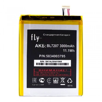 Акумулятор Fly BL7207 для Fly IQ4511 Tornado One (1920 mAh)