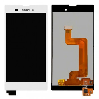 Дисплей для Sony D5102 Xperia T3 з тачскріном (White)
