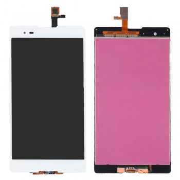 Дисплей для Sony D5322 Xperia T2 Ultra DS з тачскріном (White)