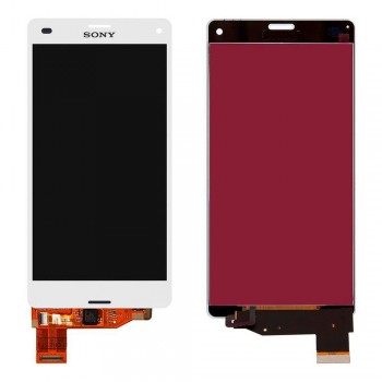 Дисплей для Sony D5803 Xperia Z3 Compact Mini з тачскріном (White)