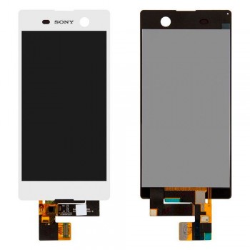 Дисплей для Sony E5603 Xperia M5 с тачскрином (White) (Original PRC)