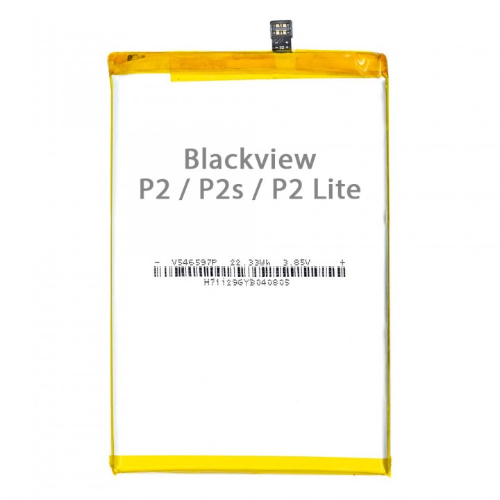 Аккумулятор Blackview P2 / P2s / P2 Lite (6000 mAh)