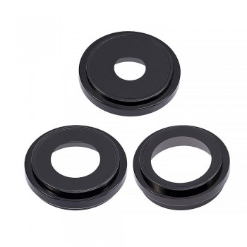 Скло камери для iPhone 14 Pro в рамці (Space black) (Original)