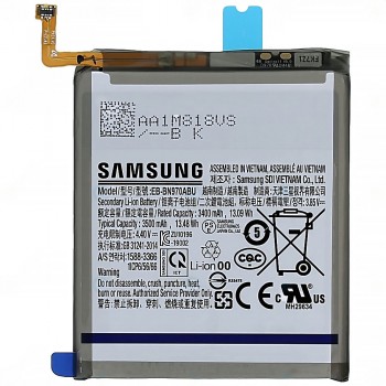Акумулятор Samsung EB-BN970ABU для Samsung N970 Galaxy Note 10 (3500 mAh) (Original)