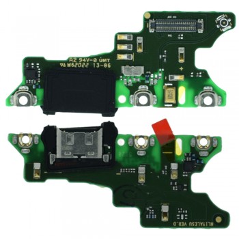 Нижня плата для Huawei Nova 5T (2019) з роз’ємом зарядки та мікрофоном (Original)