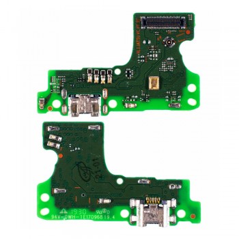 Нижня плата для Huawei Y6s (2019) з роз’ємом зарядки та мікрофоном