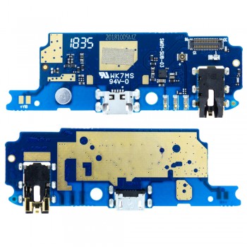 Нижня плата для Meizu C9 з роз’ємом зарядки та мікрофоном (Original)