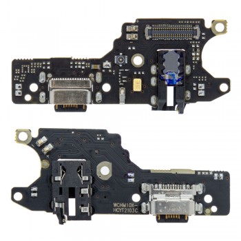 Нижня плата для Xiaomi Redmi 10X (4G) з роз’ємом зарядки та мікрофоном