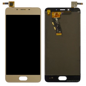 Дисплей для Meizu U10 з тачскріном (Gold)