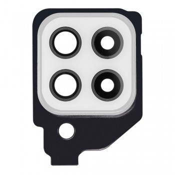 Скло камери для Samsung A225 Galaxy A22 (4G) (2021) в рамці (White) (Original)