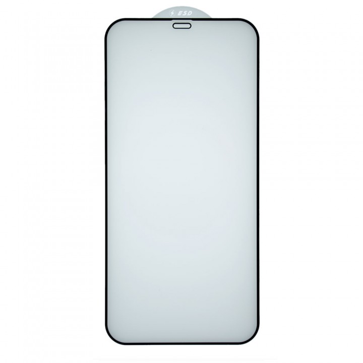Защитное стекло ESD Antistatic для iPhone 12 Pro Max (Black)