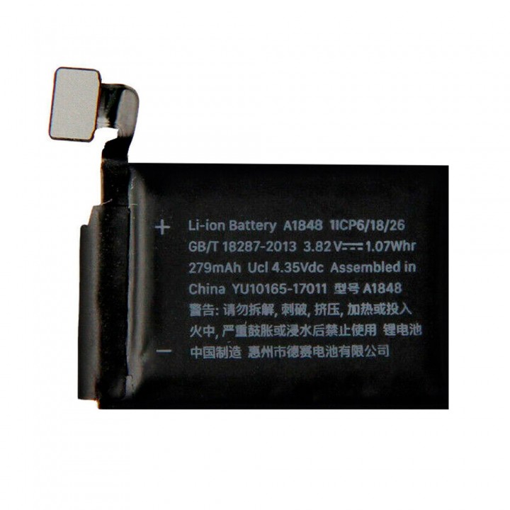 Акумулятор A1848 для Apple Watch Series 3 (38mm) LTE (279 mAh)