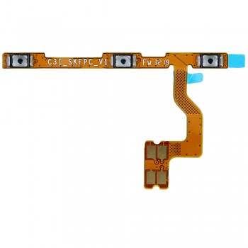 Шлейф для Xiaomi Redmi 8A з кнопками включення та регулювання гучності