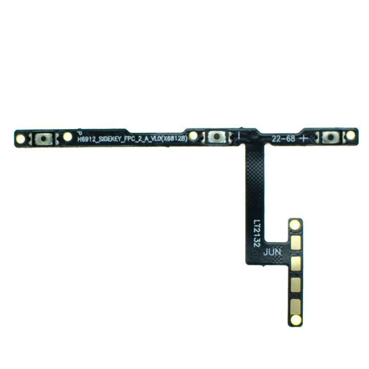 Шлейф для Infinix Hot 11s с кнопками включения и регулировки громкости