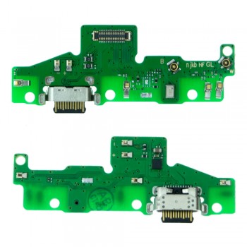 Нижня плата для Motorola Moto G40 Fusion з роз’ємом зарядки та мікрофоном (Original PRC)