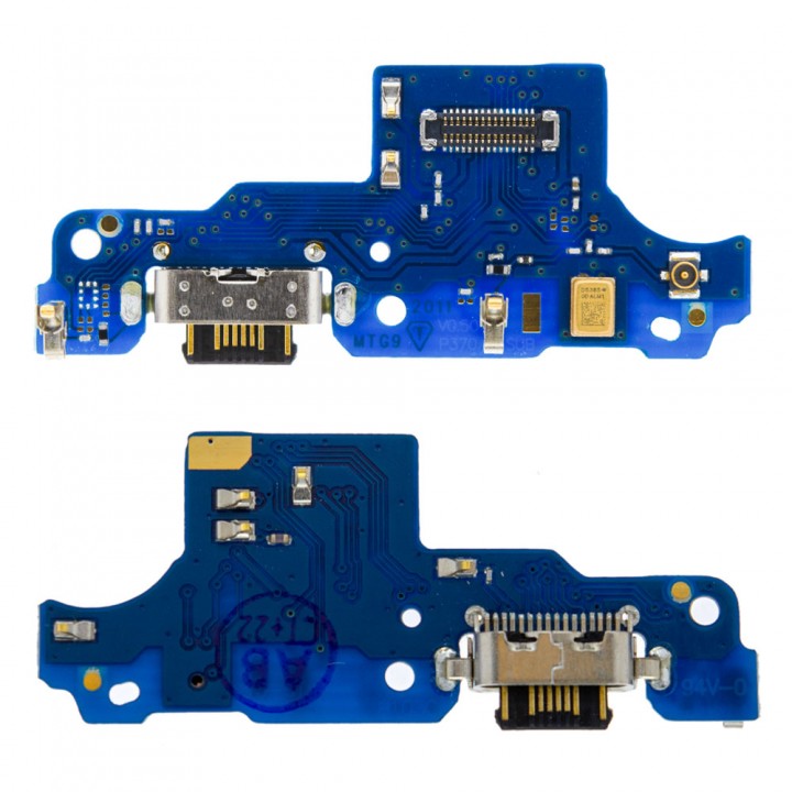 Нижня плата для Motorola XT2083 Moto G9 Play з роз’ємом зарядки та мікрофоном