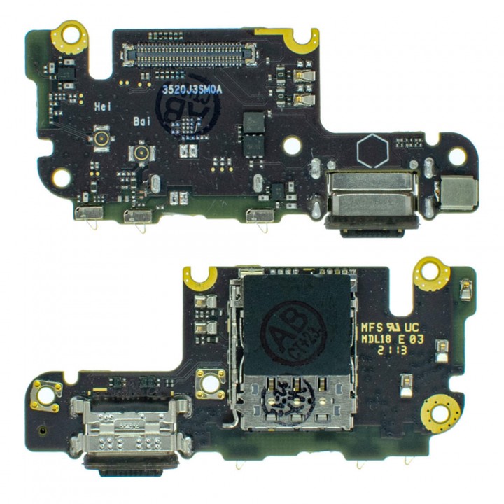 Нижня плата для Xiaomi Mi 11T з роз’ємом зарядки та мікрофоном (Original PRC)