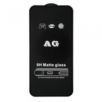 Захисне скло Matte для iPhone 13 (Black)