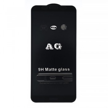 Захисне скло Matte для Huawei Y5P (2020) (Black)