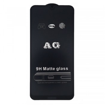 Захисне скло Matte для Huawei Y7 (2019) (Black)