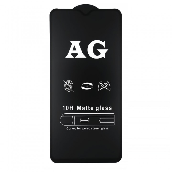 Защитное стекло Matte для Vivo Y51a (2020) (Black)