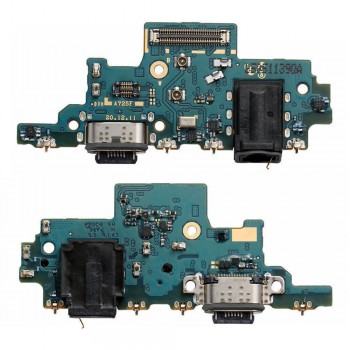 Нижня плата для Samsung A725F Galaxy A72 з роз’ємом зарядки та мікрофоном (Original)