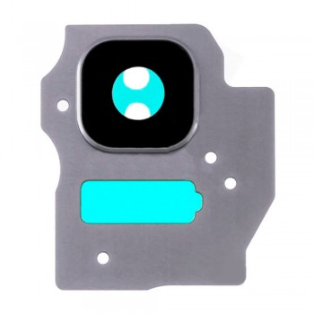 Скло камери для Samsung G955 Galaxy S8 Plus в рамці (Orchid grey)