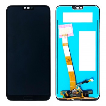 Дисплей для Huawei Honor 10 з тачскріном і сканером відбитка (Black) (Original PRC)