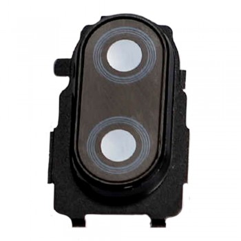 Скло камери для Xiaomi Redmi Note 7 в рамці (Black)