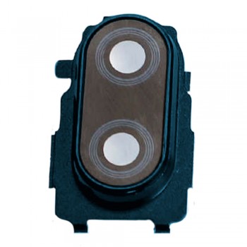 Скло камери для Xiaomi Redmi Note 7 в рамці (Blue)