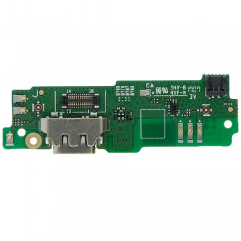 Нижня плата для Sony G3212 Xperia XA1 Ultra Dual з роз’ємом зарядки та мікрофоном (Original)