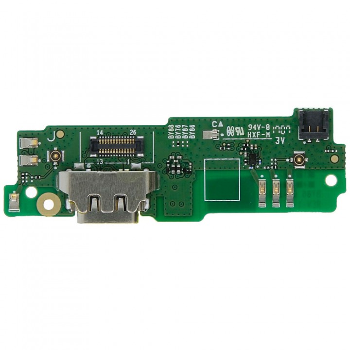 Нижня плата для Sony G3212 Xperia XA1 Ultra Dual з роз’ємом зарядки та мікрофоном (Original)