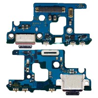 Нижня плата для Samsung N975F Galaxy Note 10 Plus з роз’ємом зарядки та мікрофоном (Original)