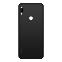 Задня кришка для Huawei Y6 2019 (Black) з вирізом під сканер відбитка пальця