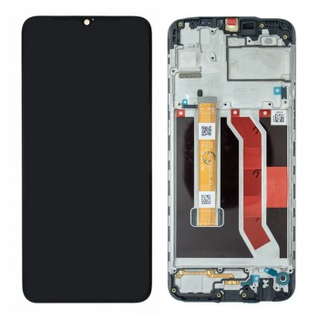 Дисплей для Realme C3 з тачскріном і рамкою (Black)