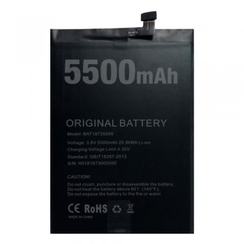 Акумулятор Doogee BAT18735500 для Doogee BL5500 Lite (5500 mAh)