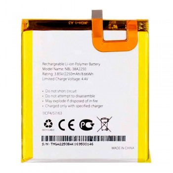 Акумулятор TP-Link Neffos NBL-38A2250 для TP-Link Neffos X1 (2250 mAh)