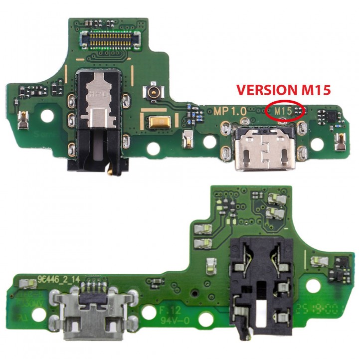 Нижня плата для Samsung A107F Galaxy A10s з роз’ємом зарядки та мікрофоном (ver. M15) (Original)