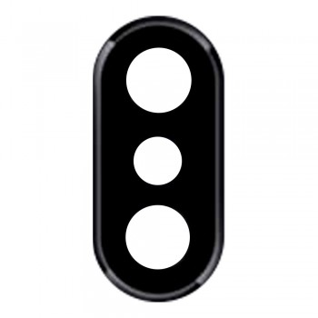 Скло камери для Xiaomi Redmi Note 5 в рамці (Black)