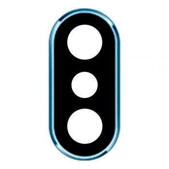 Скло камери для Xiaomi Redmi Note 5 в рамці (Blue)