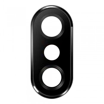 Скло камери для Xiaomi Redmi Note 6 Pro в рамці (Black)