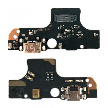 Нижня плата для Nokia 2.4 з роз’ємом зарядки та мікрофоном