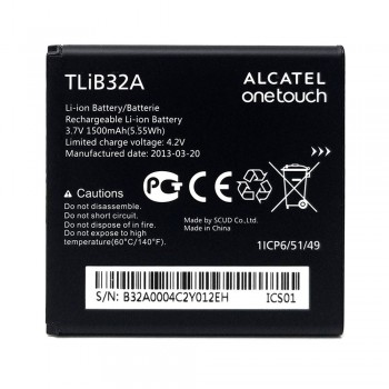 Акумулятор Alcatel TLIB32A / TLIB5AB / BY78 (1650 mAh)