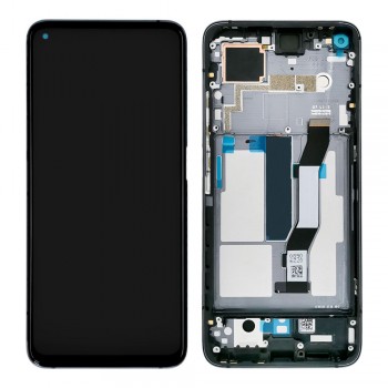 Дисплей для Xiaomi Mi 10T Pro (5G) з тачскріном і рамкою (Black) (Original)