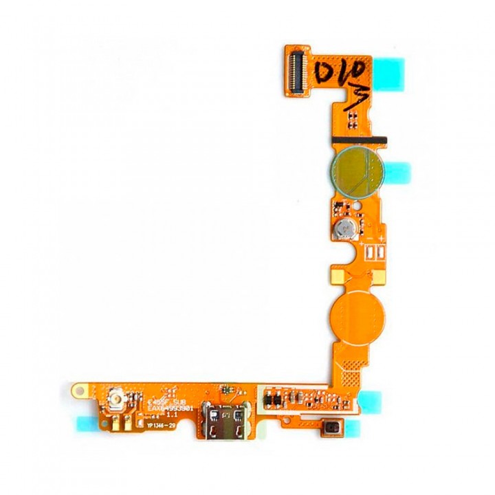 Нижня плата для LG E455 Optimus L5 Dual SIM з роз’ємом зарядки та мікрофоном